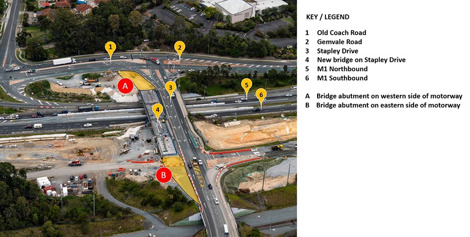 Stapley Bridge M1 Upgrade